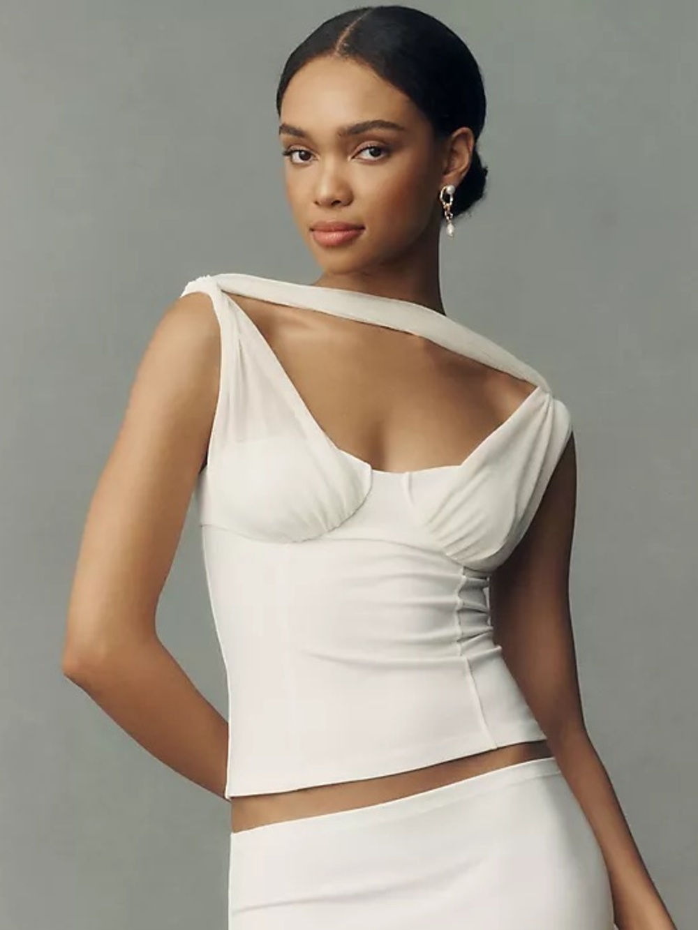 BUCI | Divinity Top In Ivory Size: Large